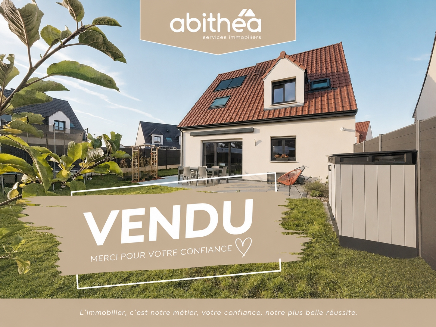MAISON INDIVIDUELLE -CONTRUCTION RECENTE - TOP SECTEUR