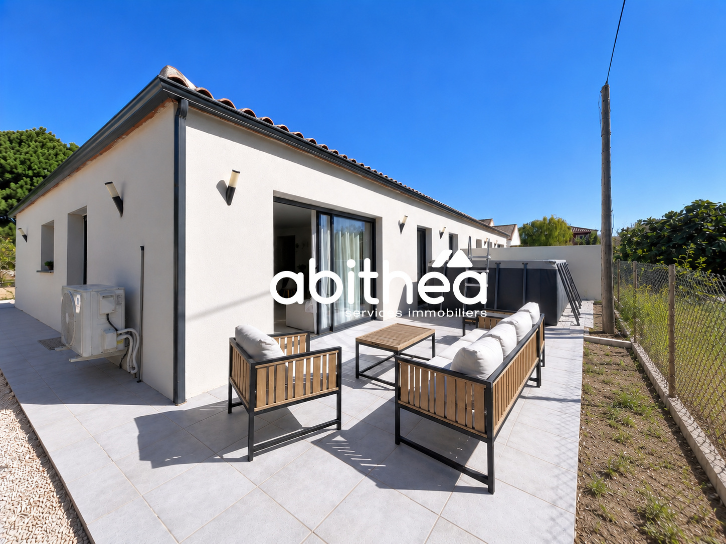 VILLA PLAIN-PIED   84 M2   3 FACES   4 PIÈCES   3 CHAMBRES   JARDIN   GARAGE   RE 2020   MARAUSSAN